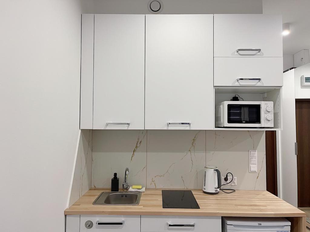 Ferienwohnung The M O D E R N C I T Y Spot Kattowitz Exterior foto