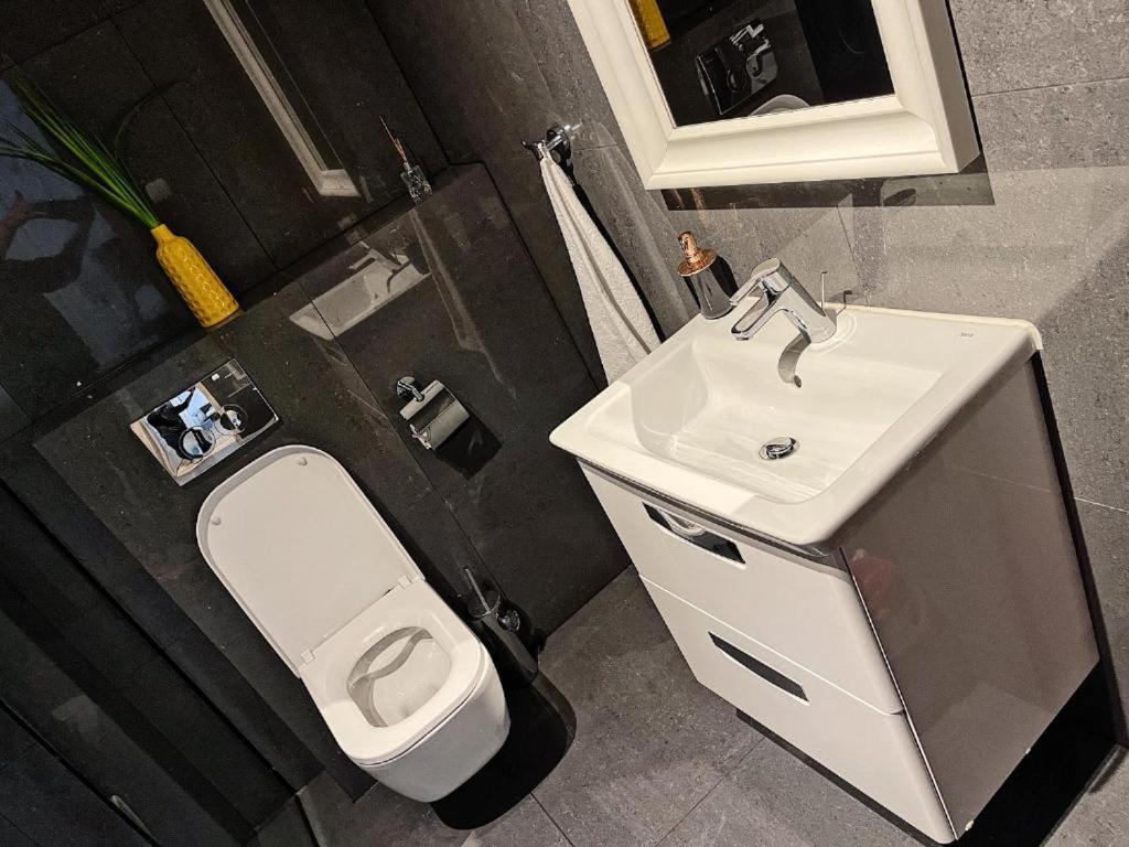 Ferienwohnung The M O D E R N C I T Y Spot Kattowitz Exterior foto